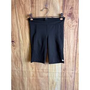 Nike Unisex Compression Biker Shorts Black Size M